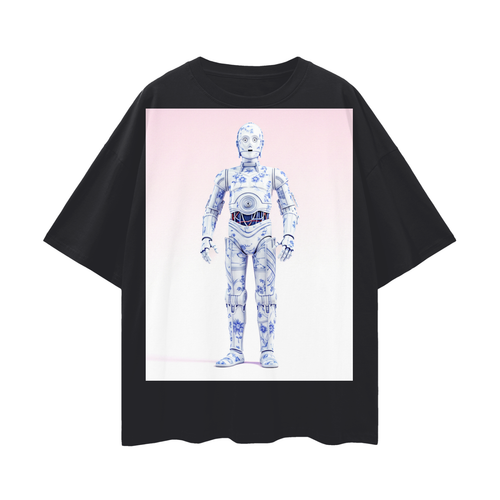 C3-PO Oversize Deep Drop Shoulder Tee - 200 GSM