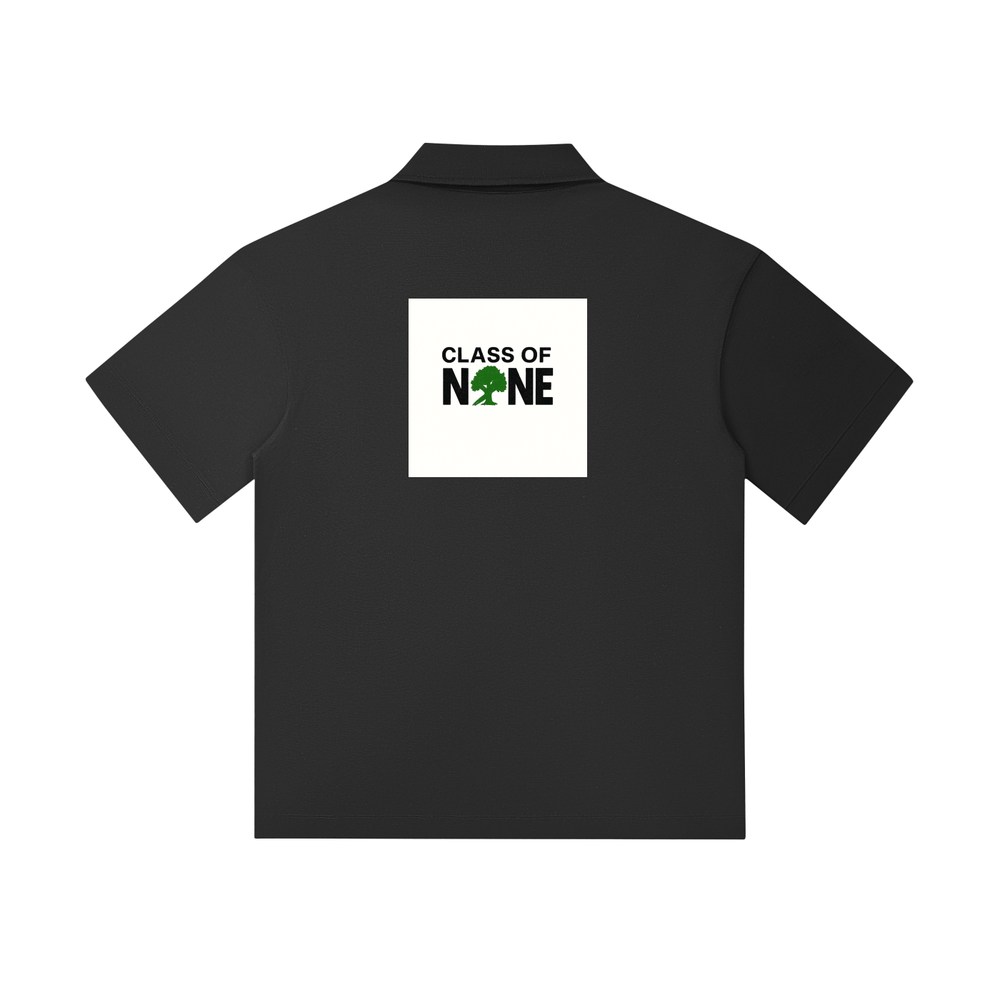 TFG X Class of NØNE Drop Shoulder Short-Sleeve Polo