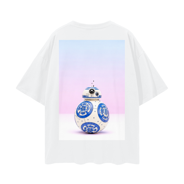 BB-8 Vert Oversize Deep Drop Shoulder Tee - 200 GSM