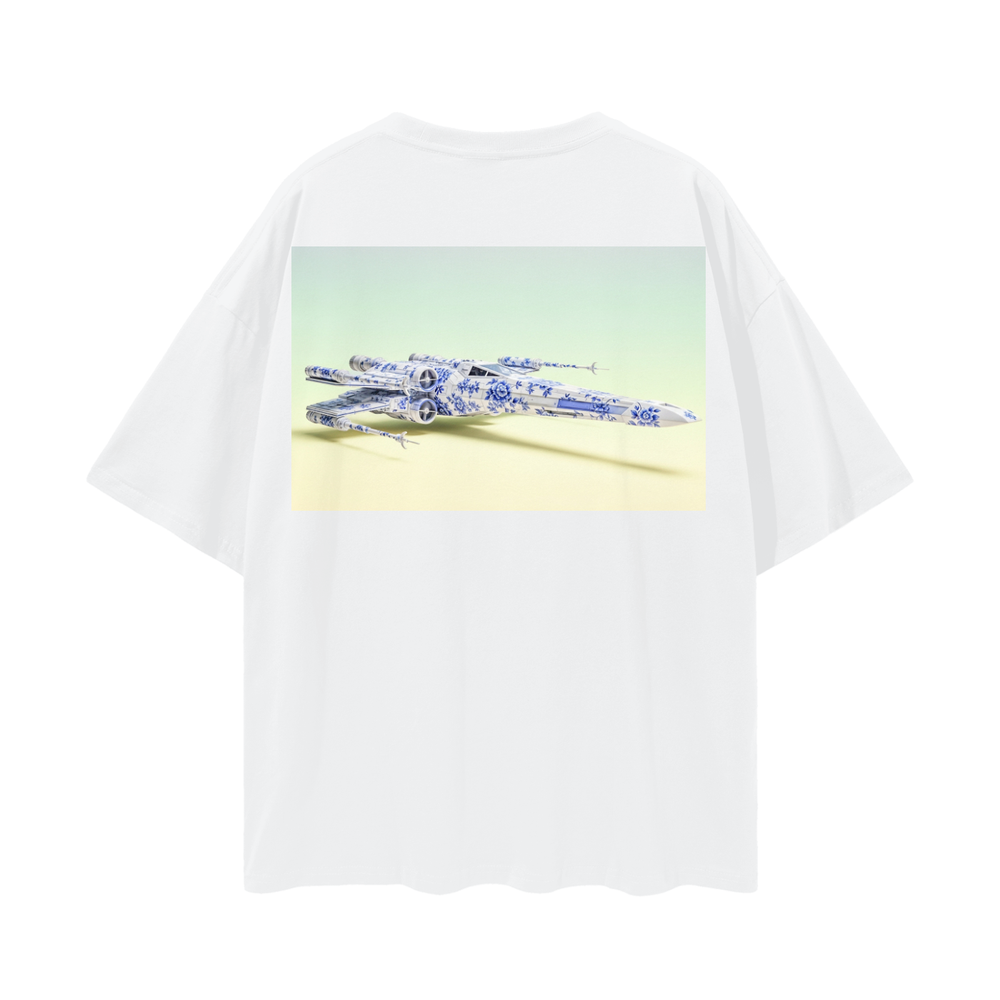 X-Wing Oversize Deep Drop Shoulder Tee - 200 GSM