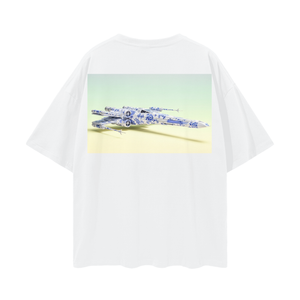 X-Wing Oversize Deep Drop Shoulder Tee - 200 GSM