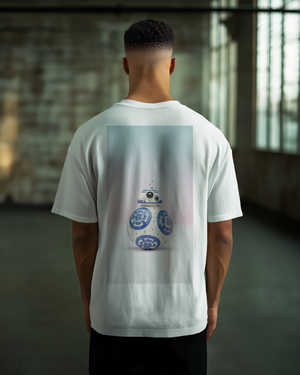 BB-8 Vert Oversize Deep Drop Shoulder Tee - 200 GSM