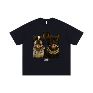 Custom Pet Oversized T-shirt 250GSM