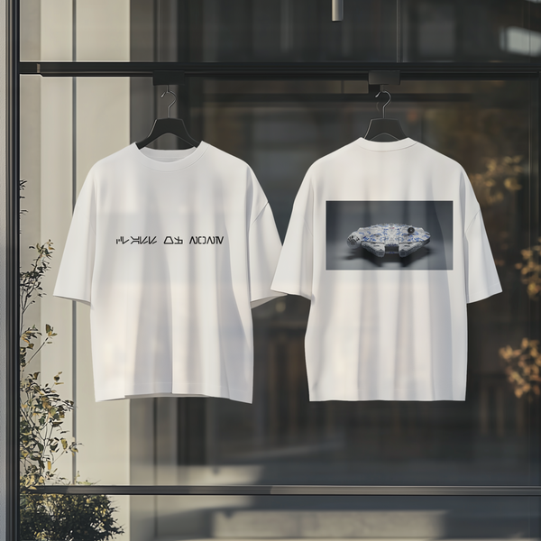 Millennium Flacon Oversize Deep Drop Shoulder Tee - 200 GSM