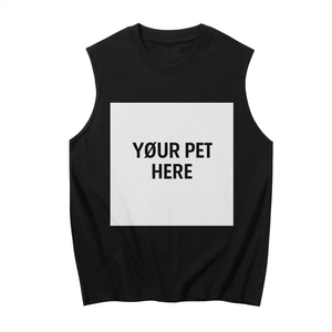 Custom Pet Sleeveless Tank Top - 230 GSM