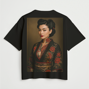 Reina (怜奈 / 麗奈) Oversize Deep Drop Shoulder Tee - 200 GSM