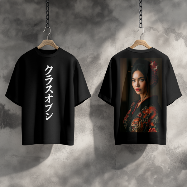 Yui (唯 / 結衣) Oversize Deep Drop Shoulder Tee - 200 GSM